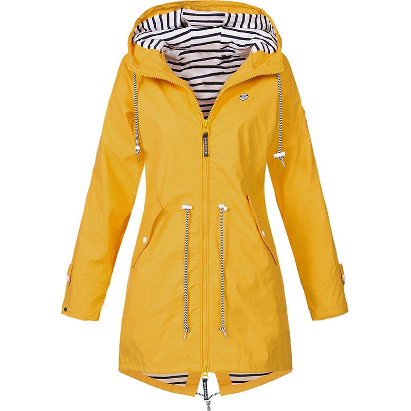 Fleur | Women's Hoodie Jacket with Drawstring