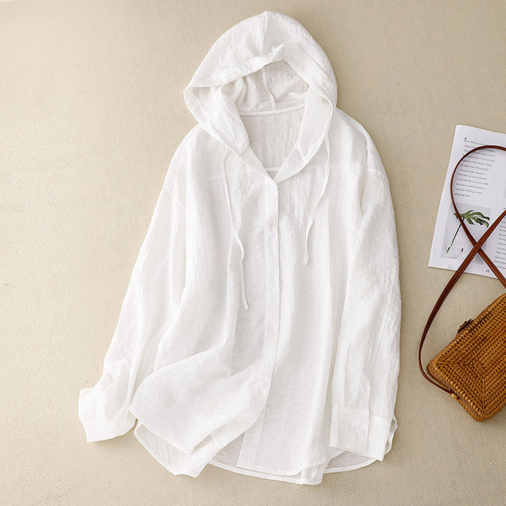 Orion Women's Linen Hoodie