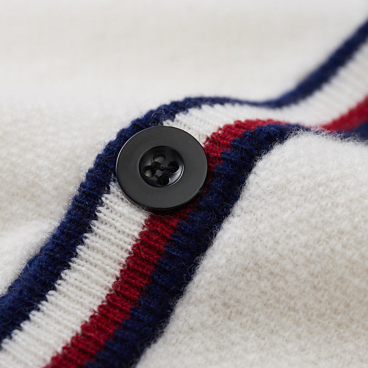 Charleston Cashmere Trim Cardigan