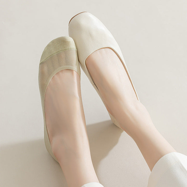 Ladies Invisible Breathable Non-Slip Socks
