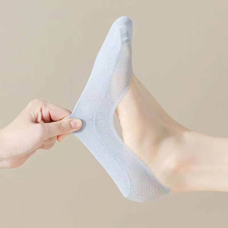 Ladies Invisible Breathable Non-Slip Socks