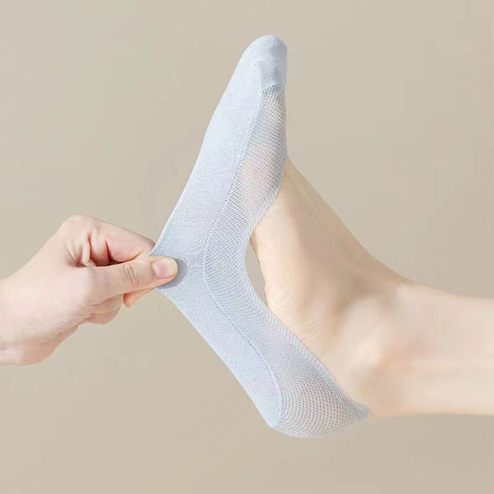 Ladies Invisible Breathable Non-Slip Socks