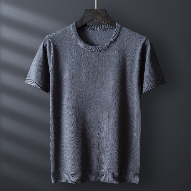 Hensu Cotton Knitted T-Shirt