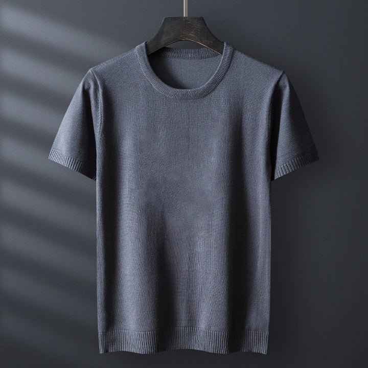 Hensu Cotton Knitted T-Shirt