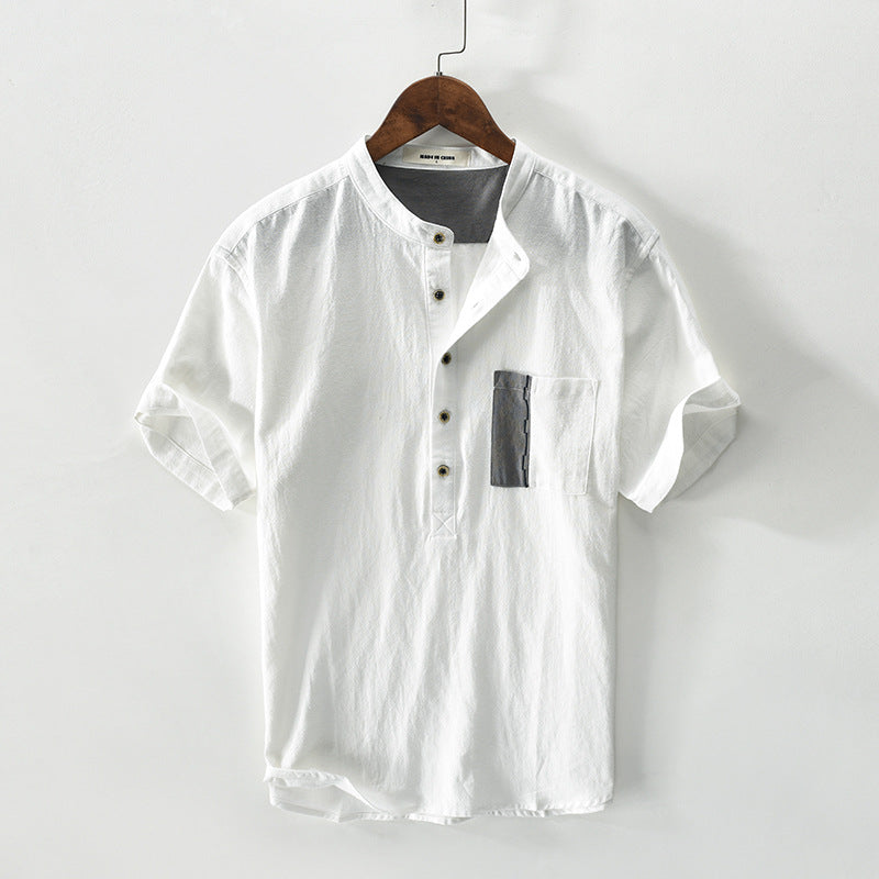 Saint Morris Lightweight Linen Shirt