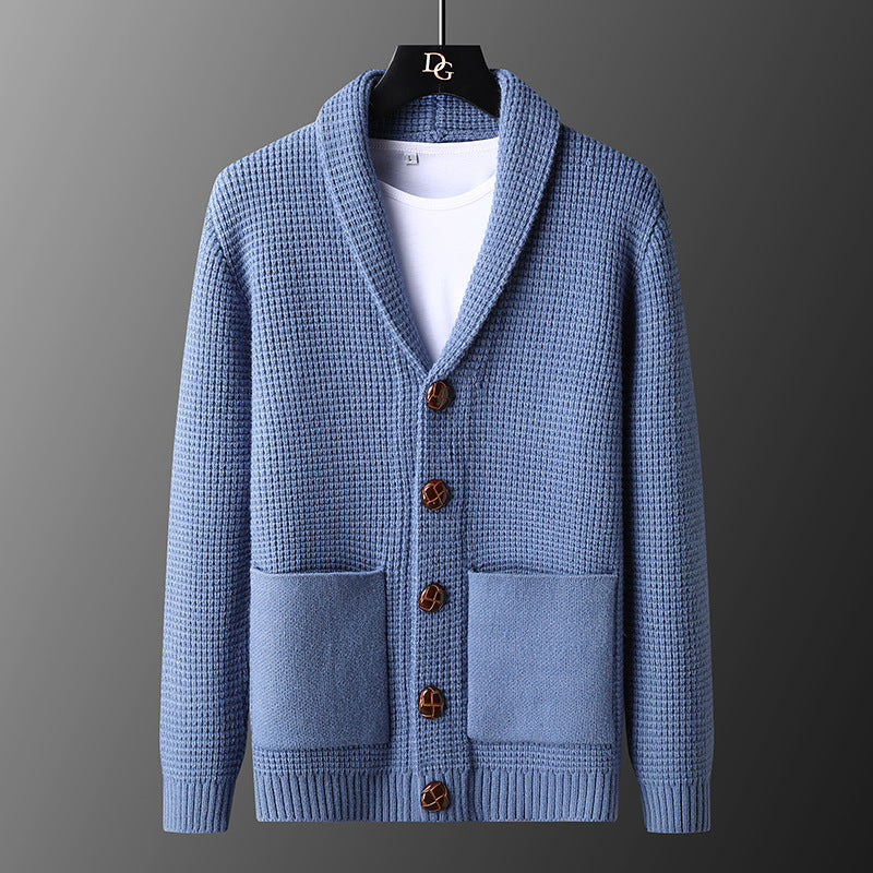 Linden Thick Knitted Wool Cardigan