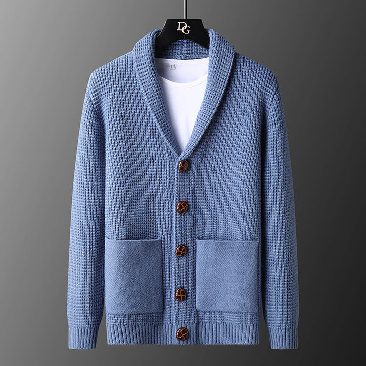 Linden Thick Knitted Wool Cardigan