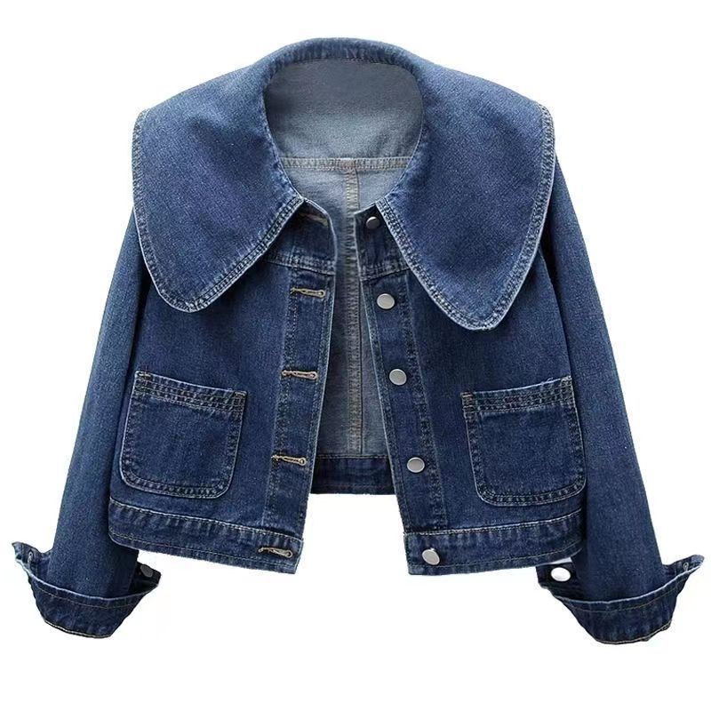 Sofia Denim Crop Jacket