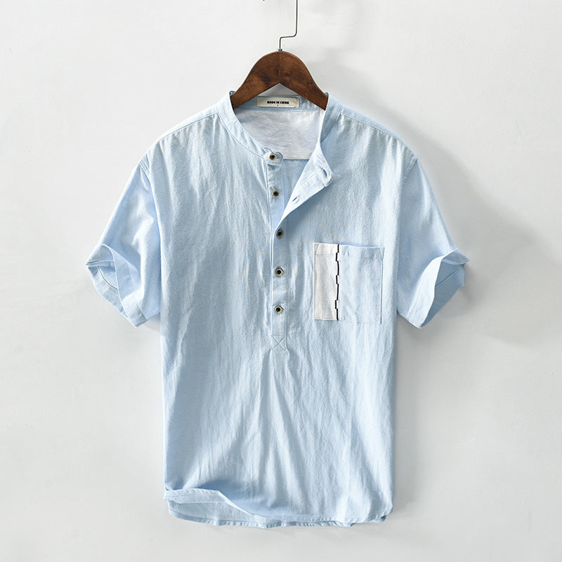 Saint Morris Lightweight Linen Shirt