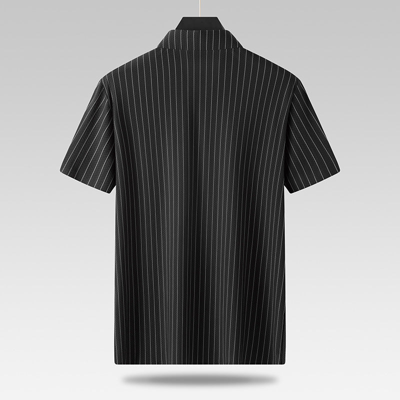 Ramon Silk Stripe Shirt
