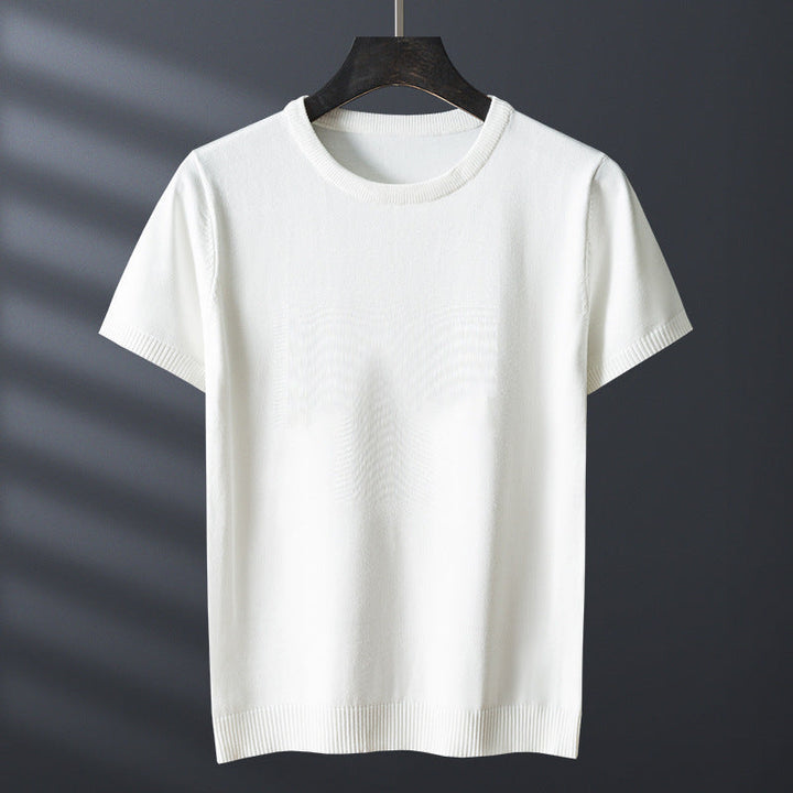 Hensu Cotton Knitted T-Shirt