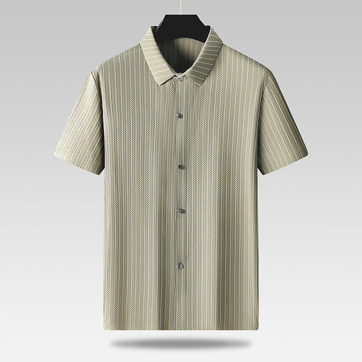 Ramon Silk Stripe Shirt