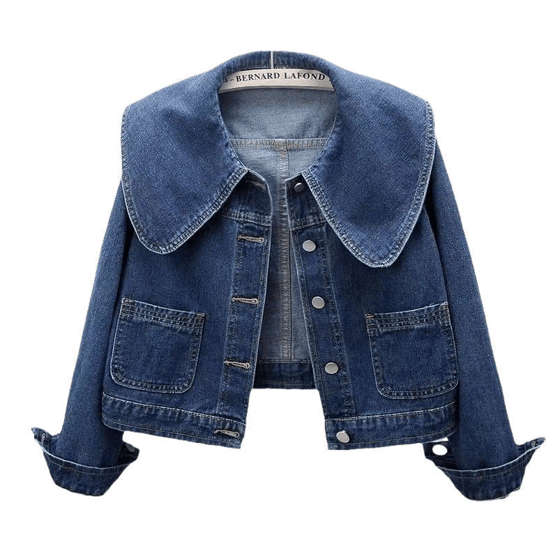 Sofia Denim Crop Jacket