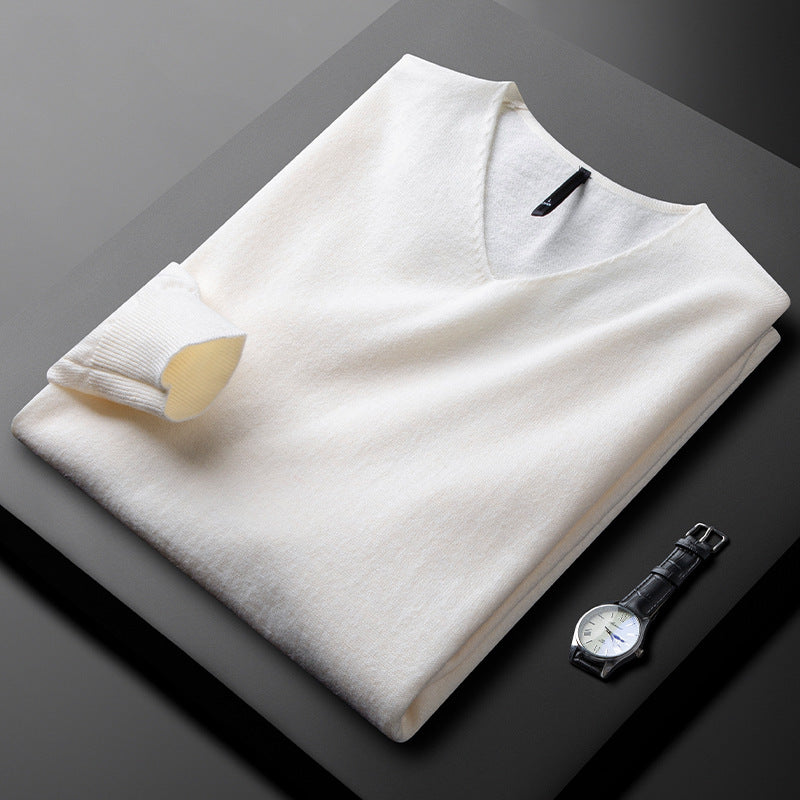 Martin Cashmere V-Neck Sweater