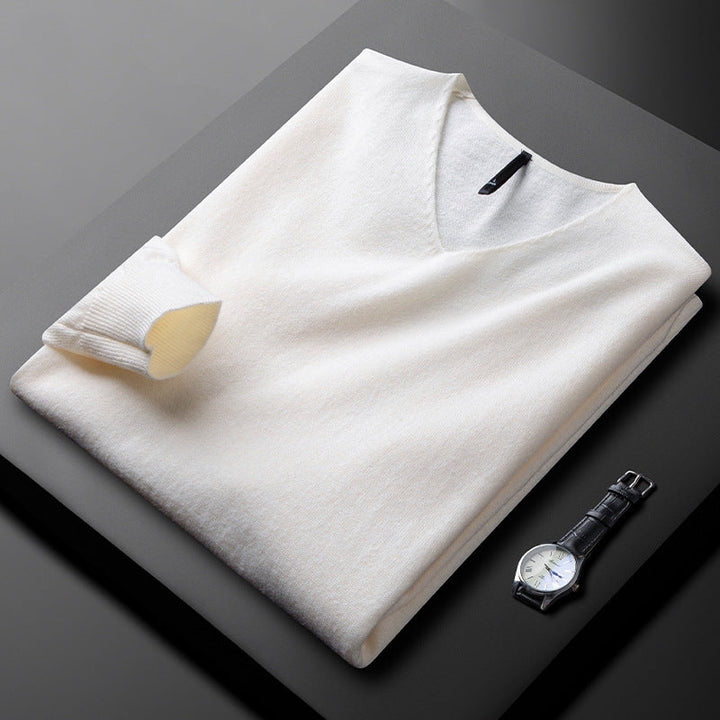 Martin Cashmere V-Neck Sweater