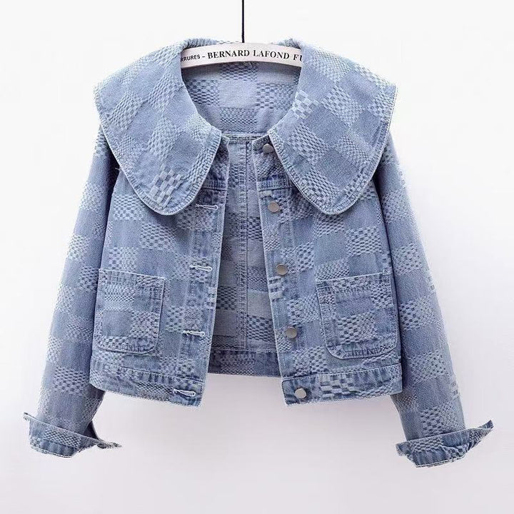 Sofia Denim Crop Jacket