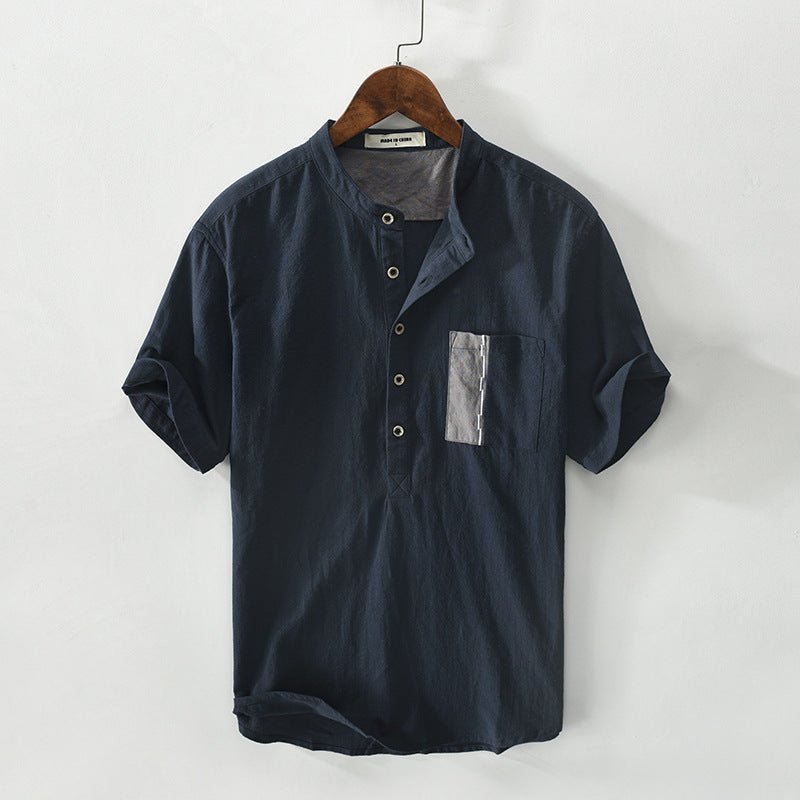Saint Morris Lightweight Linen Shirt