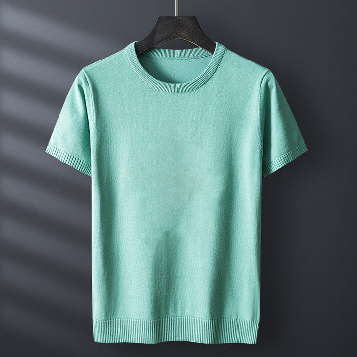 Hensu Cotton Knitted T-Shirt