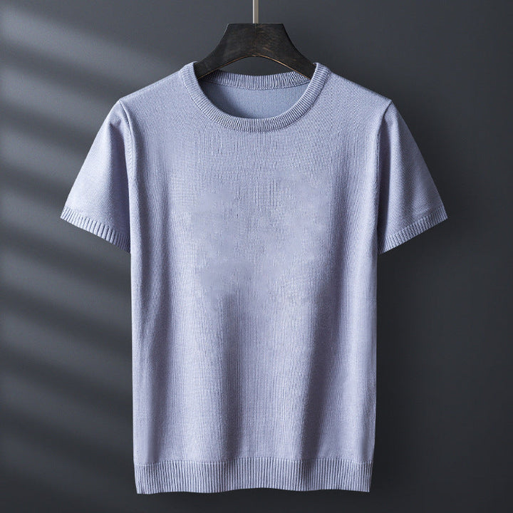 Hensu Cotton Knitted T-Shirt