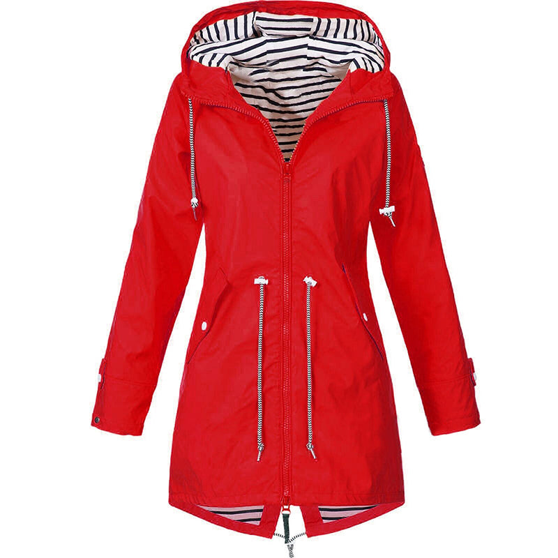 Fleur | Women's Hoodie Jacket with Drawstring