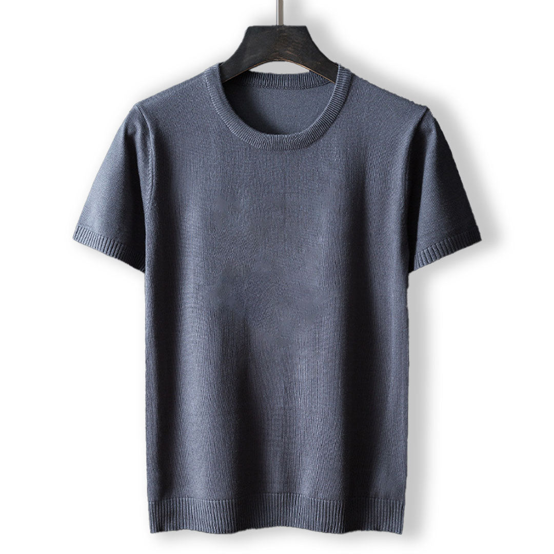 Hensu Cotton Knitted T-Shirt