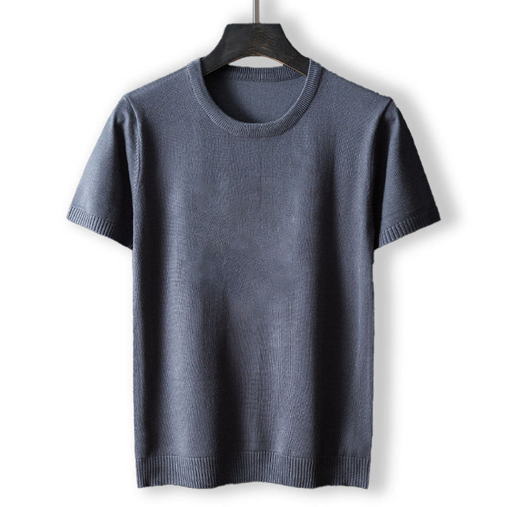 Hensu Cotton Knitted T-Shirt