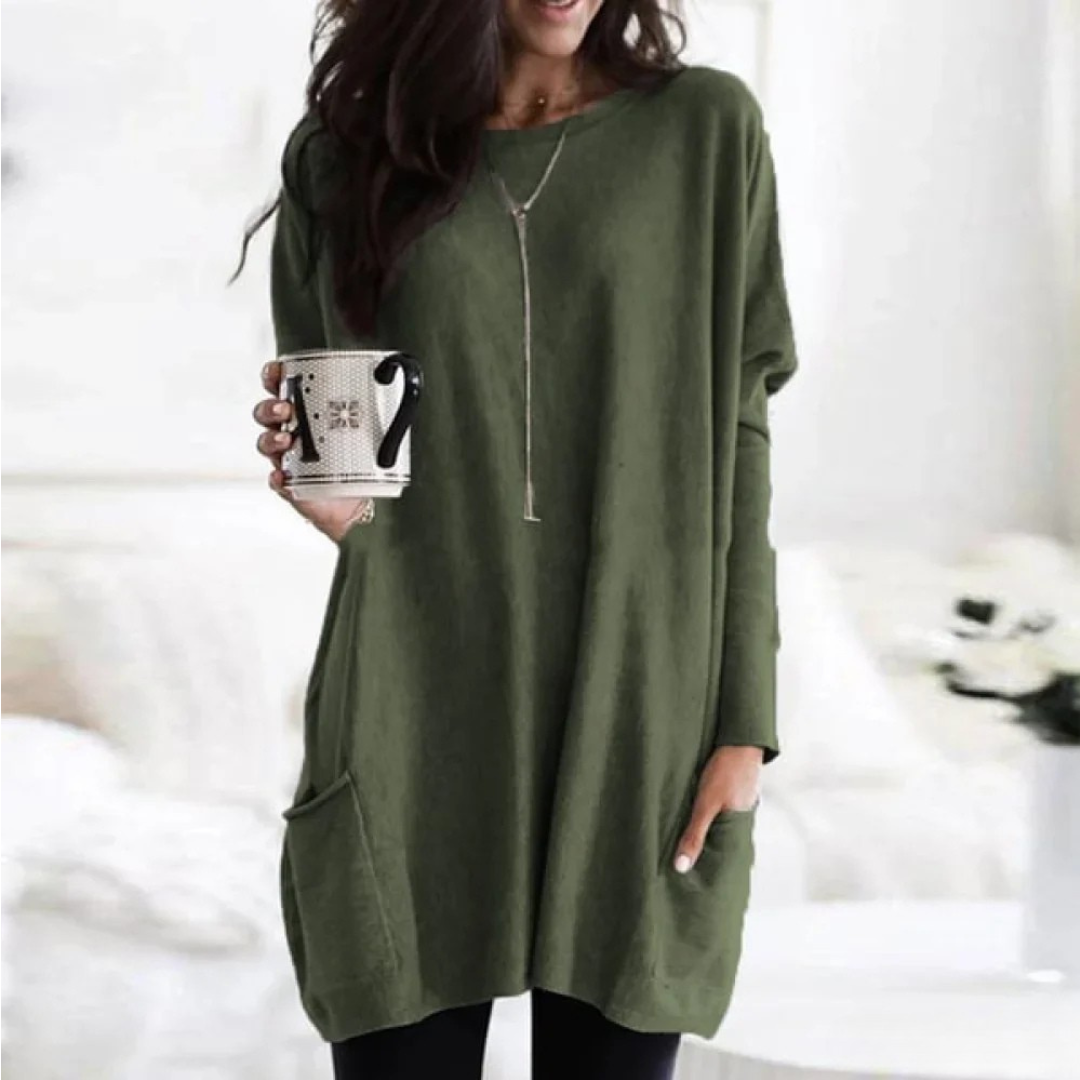 Anja - Casual Pocket Top