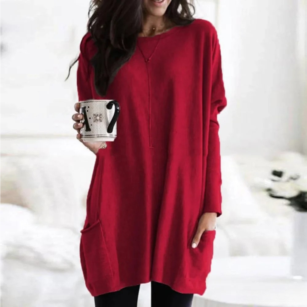 Anja - Casual Pocket Top