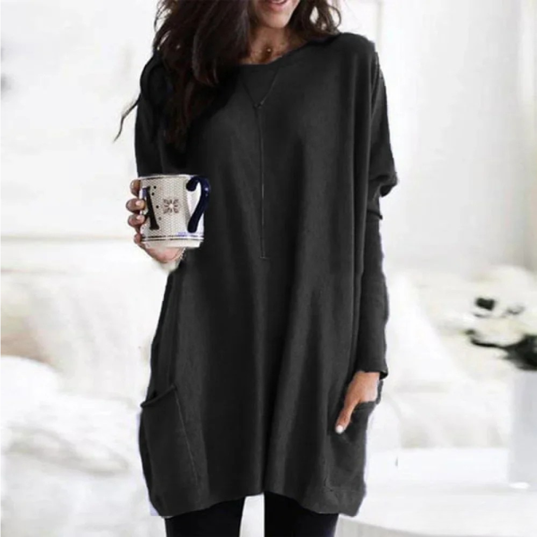 Anja - Casual Pocket Top