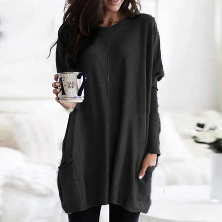 Anja - Casual Pocket Top