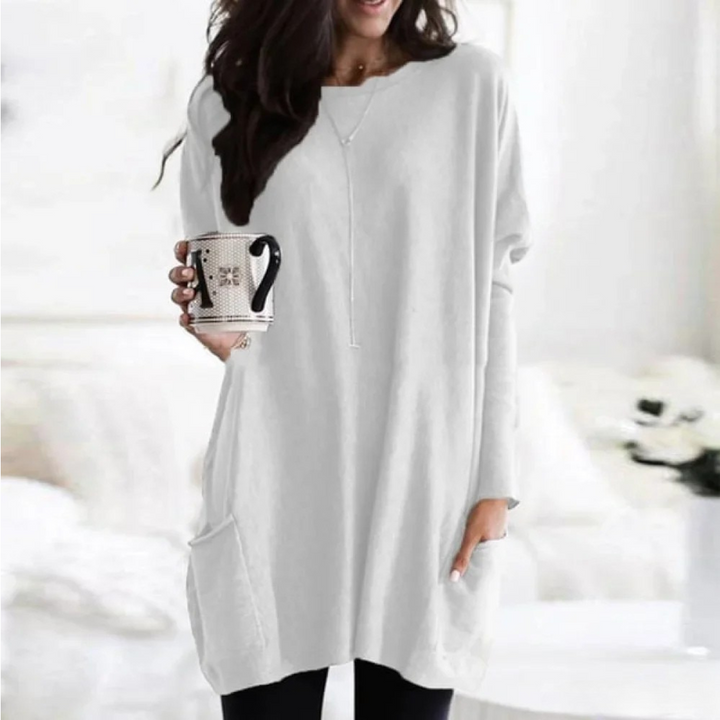Anja - Casual Pocket Top