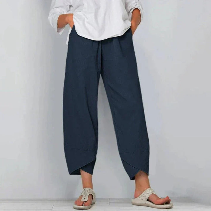 Wren | Summer Trousers with Lightweight Fabric and Relaxed Fit