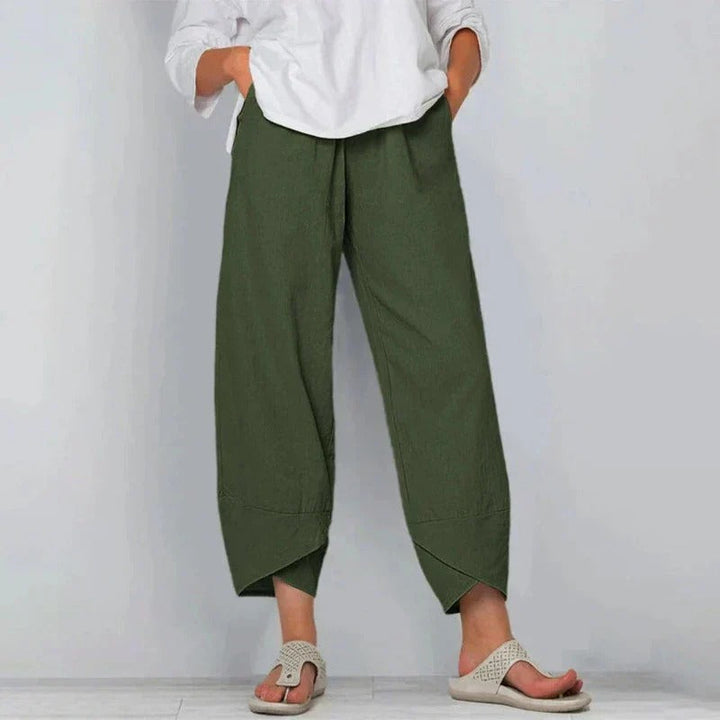 Wren | Summer Trousers with Lightweight Fabric and Relaxed Fit