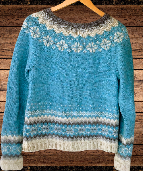 Emme | Comfortable sweater with geometric pattern