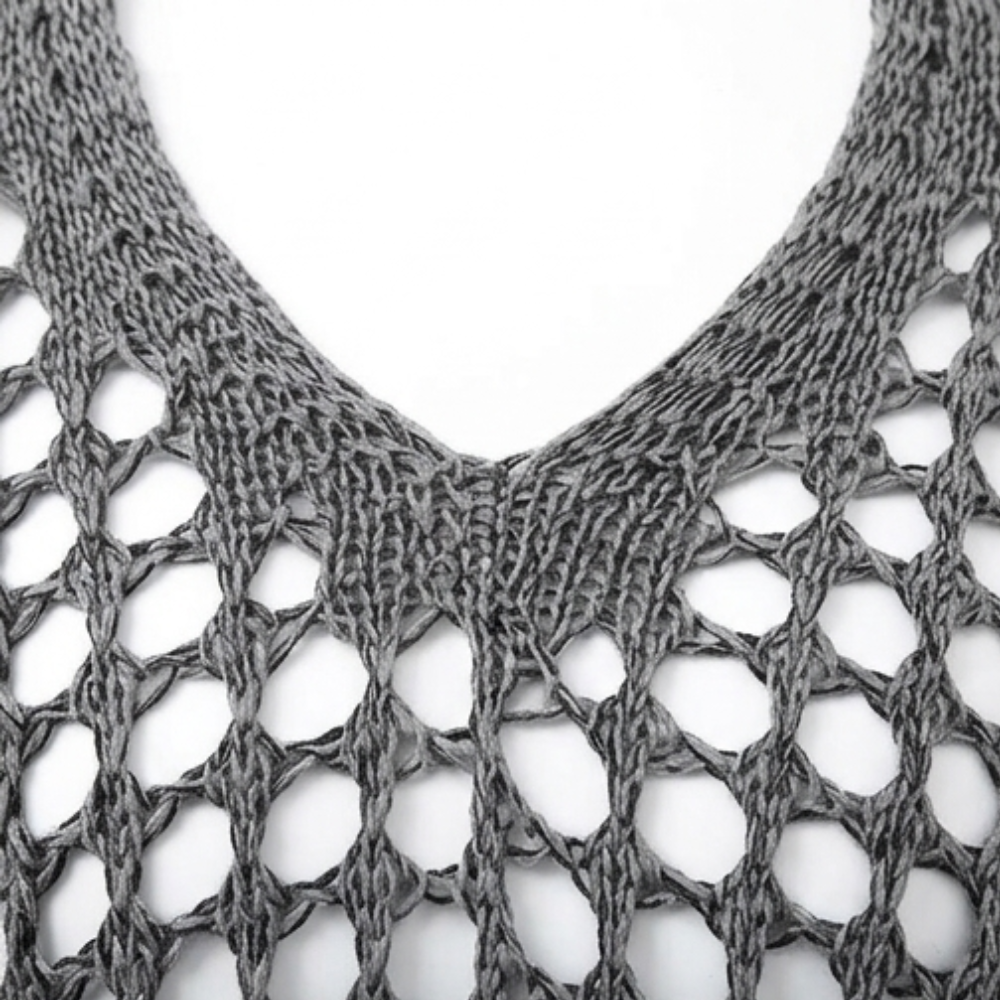 Covena – Women's Lightweight Crocheted Knit Top