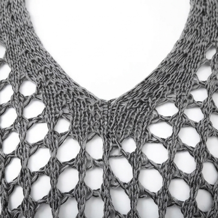 Covena – Women's Lightweight Crocheted Knit Top
