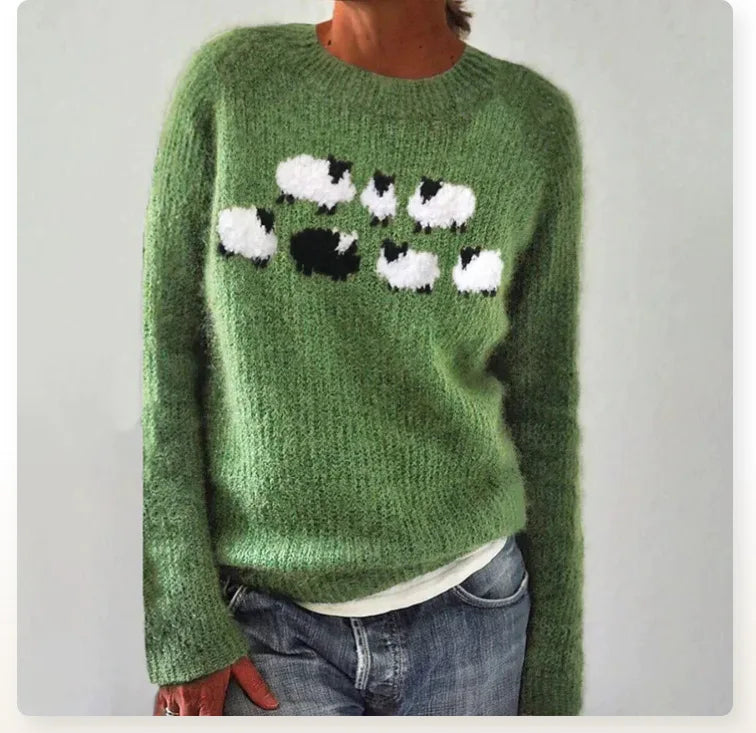 SILVIA | Retro Pullover
