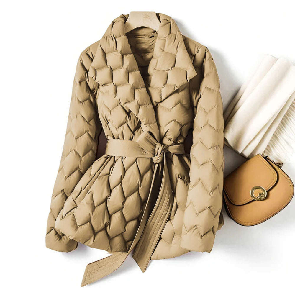 DANIELLE – QUILTED JACKET WITH ZIP