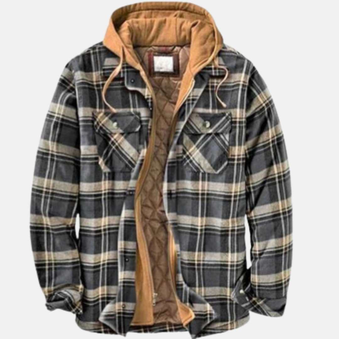 Rhett | Robust Checked Hoodie Jacket