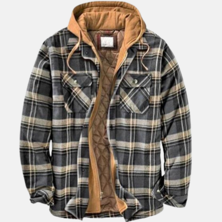 Rhett | Robust Checked Hoodie Jacket