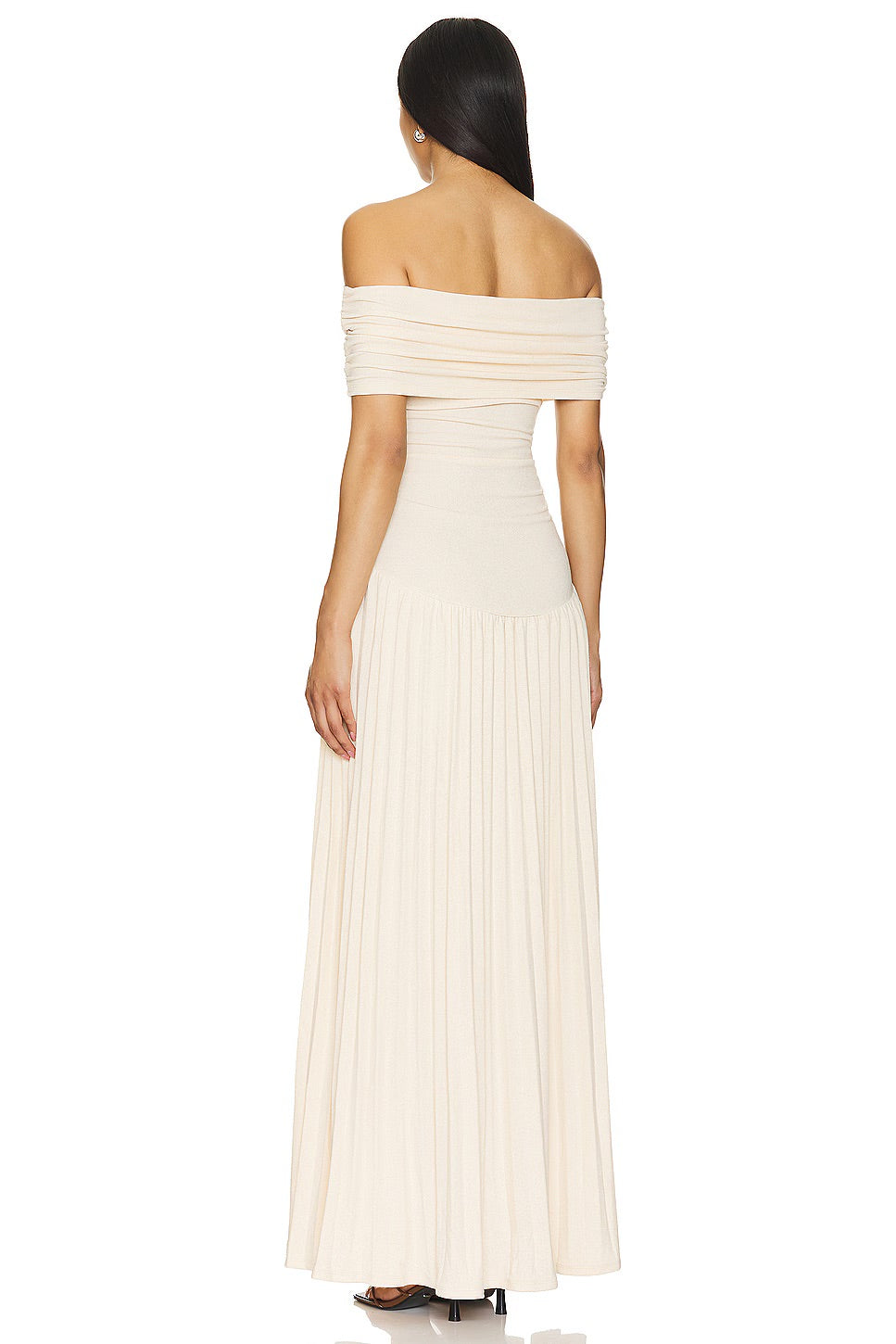 Chic Flowy Flattering Lightweight Fabric Maxi Dress for Effortless Summer Wear