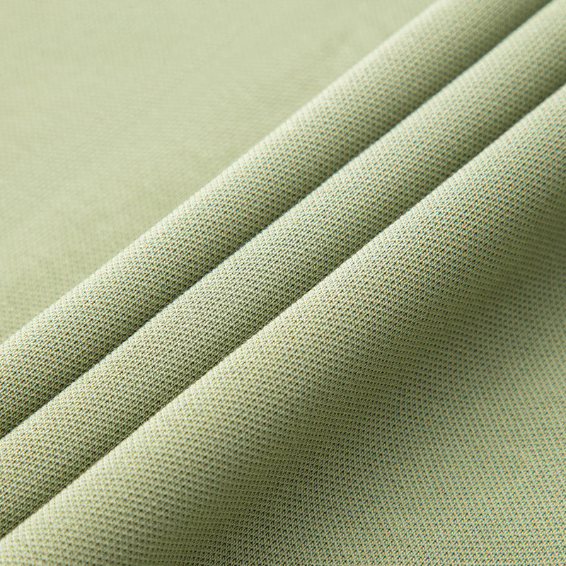 Laurent Cotton Silk Polo Shirt