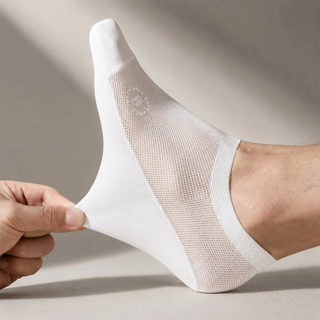 Breathable Reinforced Invisible Socks