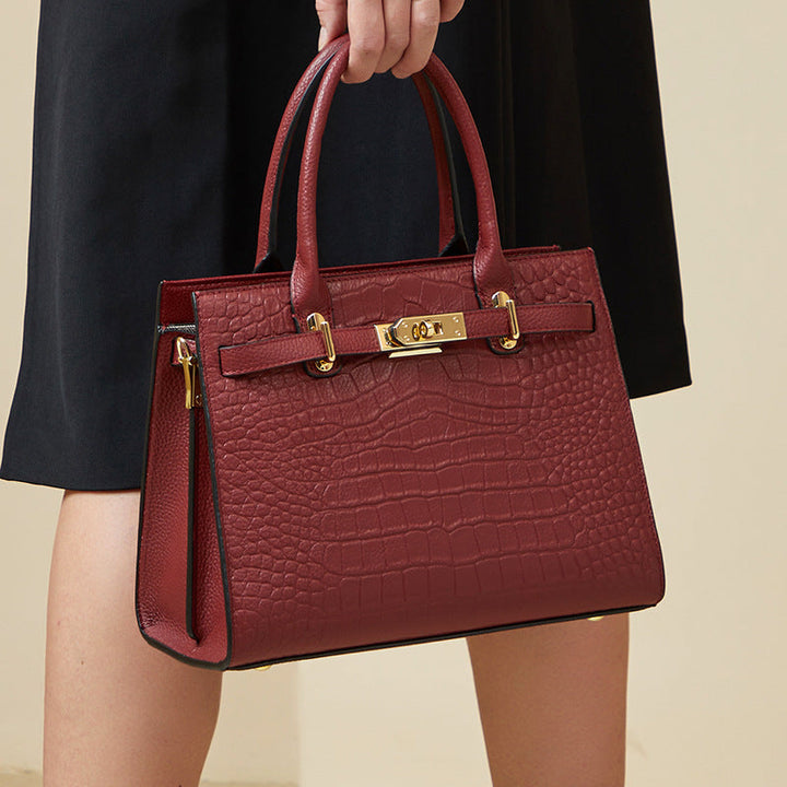 Geneva Leather Handbag