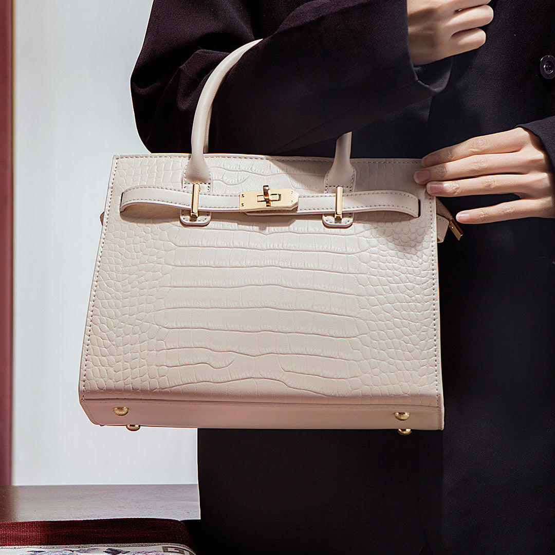 Geneva Leather Handbag
