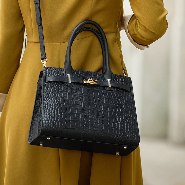 Geneva Leather Handbag
