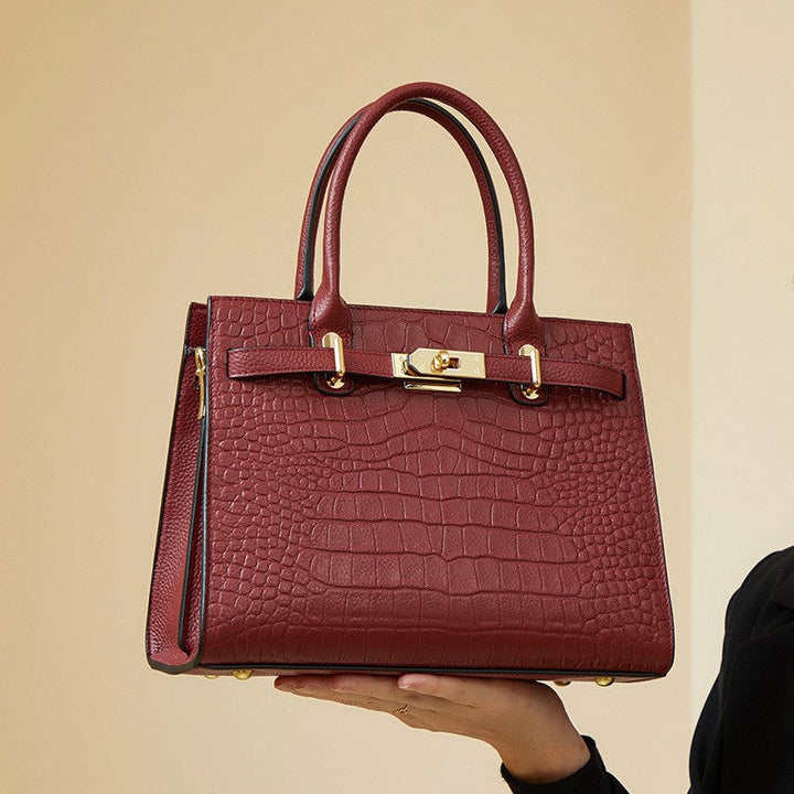 Geneva Leather Handbag