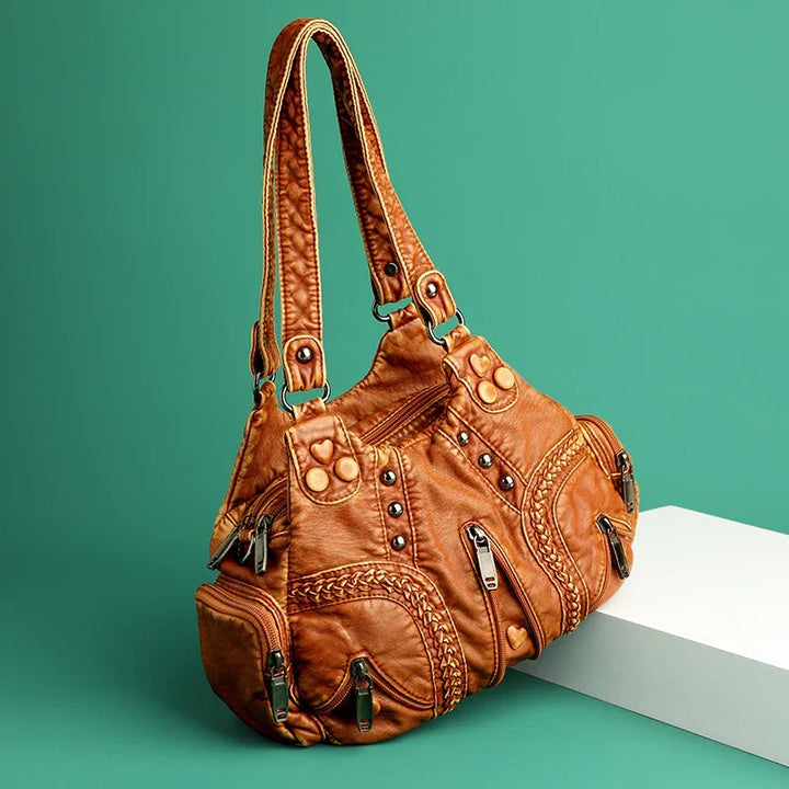 Hana Leren Boho Bag