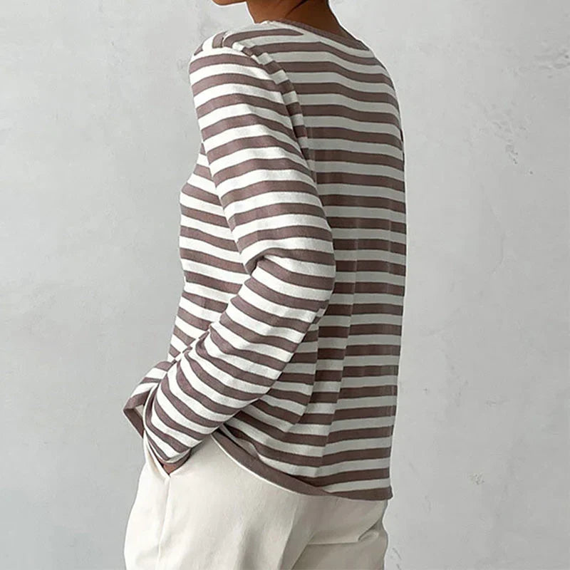 Marina Striped Cotton Shirt
