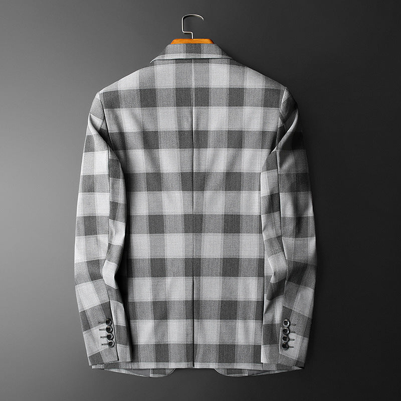 Maxim Royal Check Statement Blazer